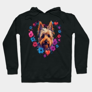 Australian Terrier Valentine Day Hoodie